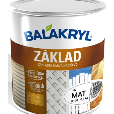BALAKRYL ZÁKLAD rýchloschnúca vodou riediteľná základná farba na drevo