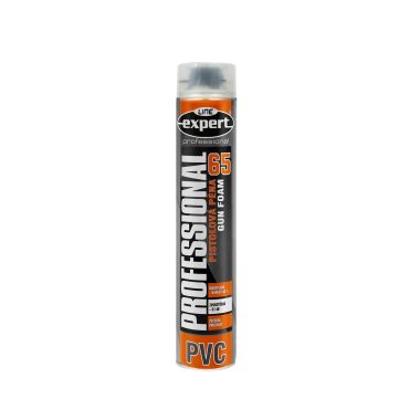 EXPERT LINE PROFESSIONAL GUN FOAM 65 PVC letná montážna PUR pena pištoľová
