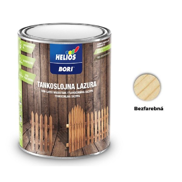 Tenkovrstvé lazúry