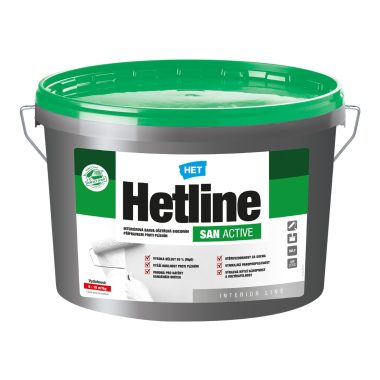 HET Hetline SAN ACTIVE biela interiérová protiplesňová farba na stenu