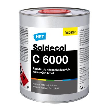 HET Soldecol C 6000 riedidlo do nitrocelulózových náterových hmôt