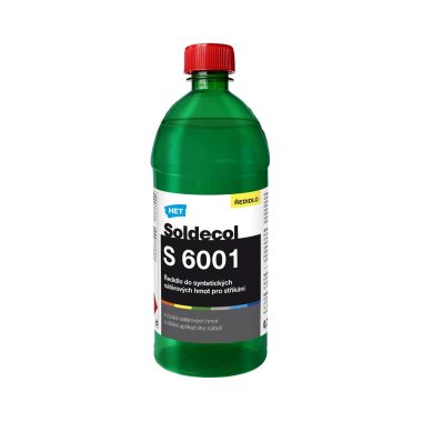 HET Soldecol S 6001 riedidlo do syntetických náterových hmôt s rýchlym zasychaním