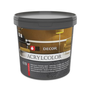 JUB DECOR Acrylcolor akrylátová metalická fasádna farba
