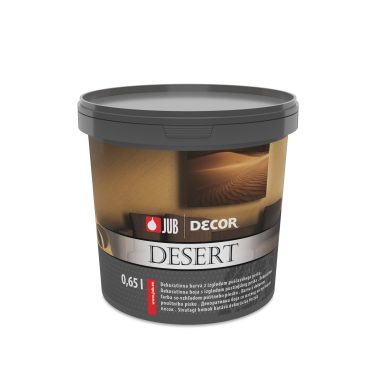 JUB DECOR DESERT dekoratívna interiérová maliarska farba s pieskovým efektom
