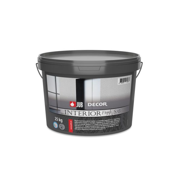 JUB DECOR INTERIOR FINISH S dekoratívna interiérová hladená omietka