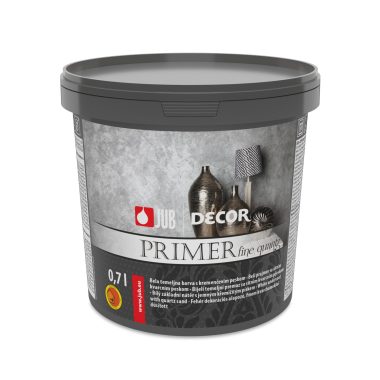 JUB DECOR Primer fine quartz biely základný náter na stenu s jemne zrnitou štruktúrou