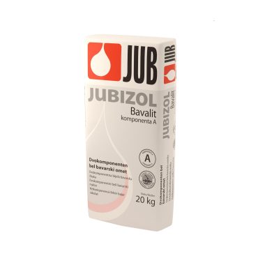 JUB JUBIZOL Bavalit dvojkomponentná biela bavorská omietka