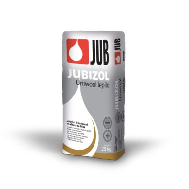 JUB JUBIZOL Uniwool fix lepidlo a základná omietka na polystyrén a minerálnu vlnu