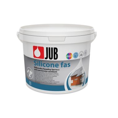 JUB Silicone fas biela protiplesňová silikónová fasádna farba