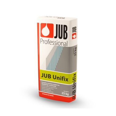 JUB Unifix lepidlo a fasádna vyrovnávacia omietka na EPS