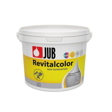 JUB REVITALCOLOR biela protiplesňová oteruvzdorná fasádna farba
