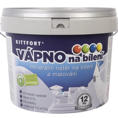 KITTFORT VÁPNO hasené na maľovanie a bielenie