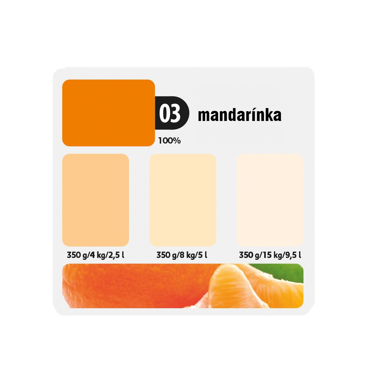 KITTFORT COLORLINE vodou riediteľná tónovacia maliarska farba 2v1 – Obrázok 4
