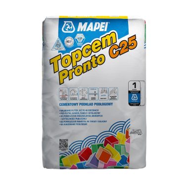 MAPEI Topcem Pronto C25 cementová zmes na potery