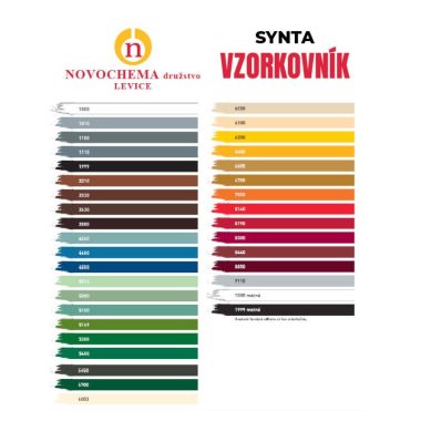 NOVOCHEMA SYNTA EMAIL vrchná syntetická farba na kov a drevo
