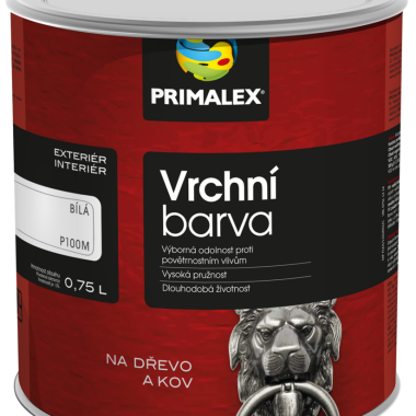 PRIMALEX Vrchná farba na drevo a kov matná