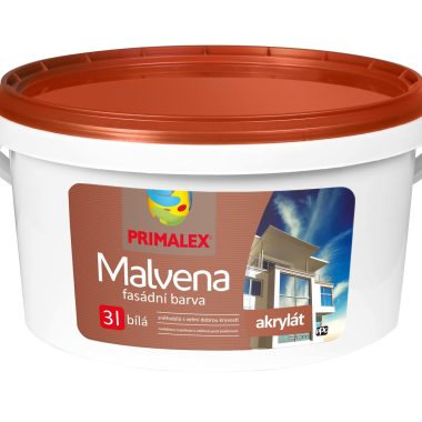 PRIMALEX Malvena biela akrylátová fasádna farba
