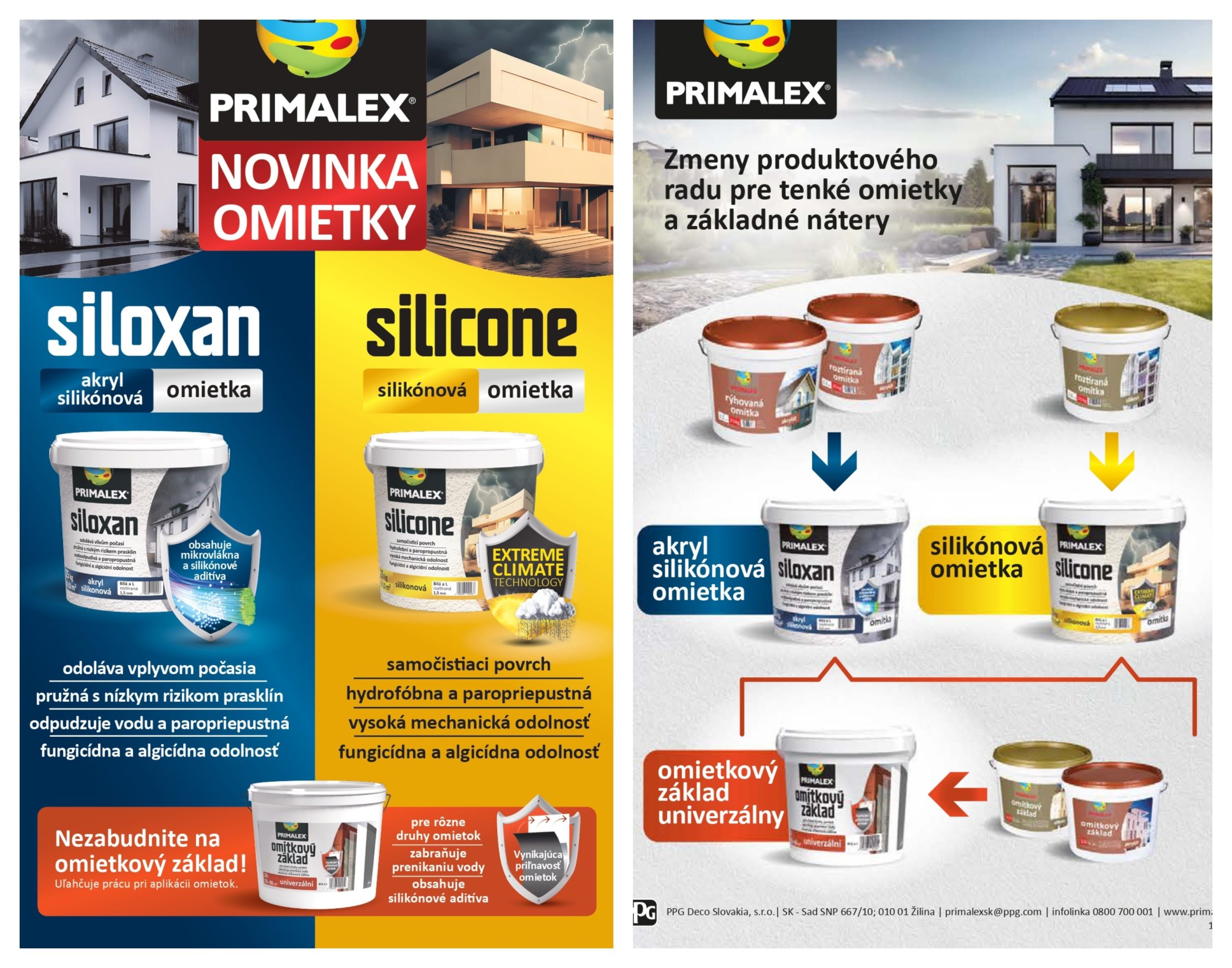 PRIMALEX silicone dekoratívna silikónová fasádna omietka | cena, predaj 9 PRIMALEX silicone dekoratívna silikónová fasádna omietka_novinky