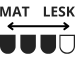 Pololesklý