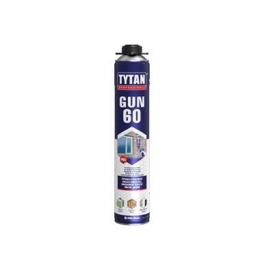 TYTAN GUN 60 montážna nízkoexpanzná PUR pena pištoľová