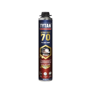 TYTAN ULTRA FAST 70 nízkoexpanzná montážna PUR pena na okná